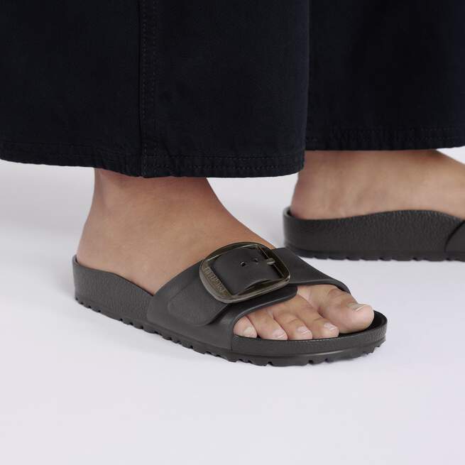 Birkenstock Madrid EVA Big Buckle Black Narrow - 1029635 | Blue Heeler Boots
