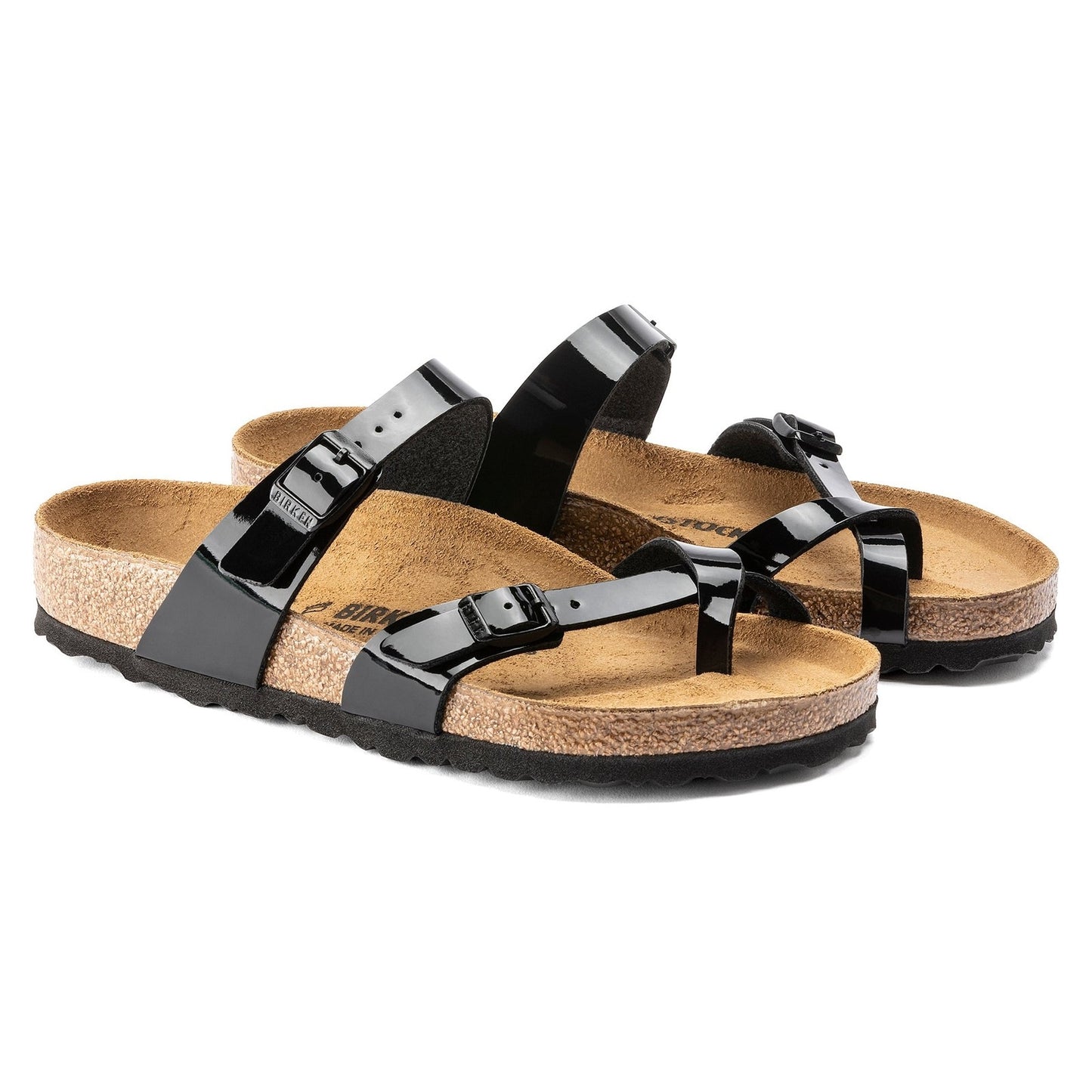 Birkenstock Mayari Patent Black Birko-Flor Narrow - 071093 | Blue Heeler Boots