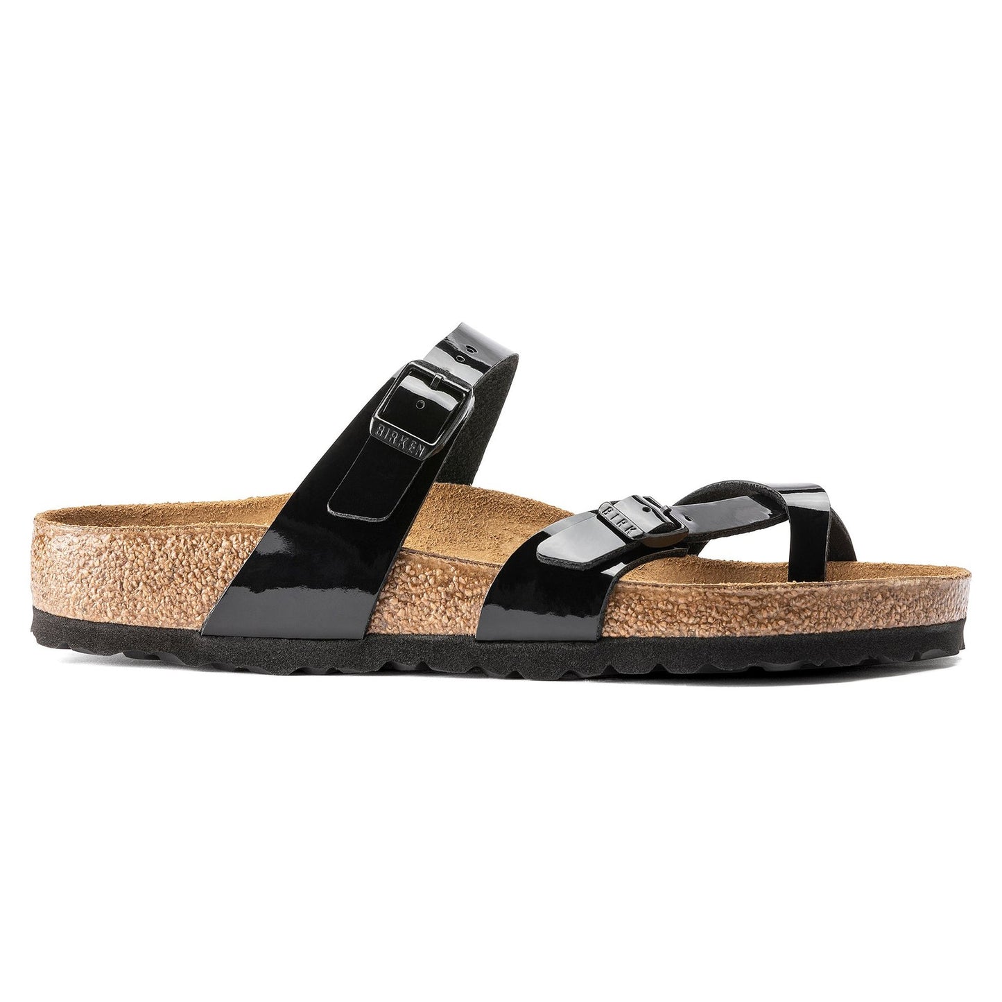 Birkenstock Mayari Patent Black Birko-Flor Narrow - 071093 | Blue Heeler Boots