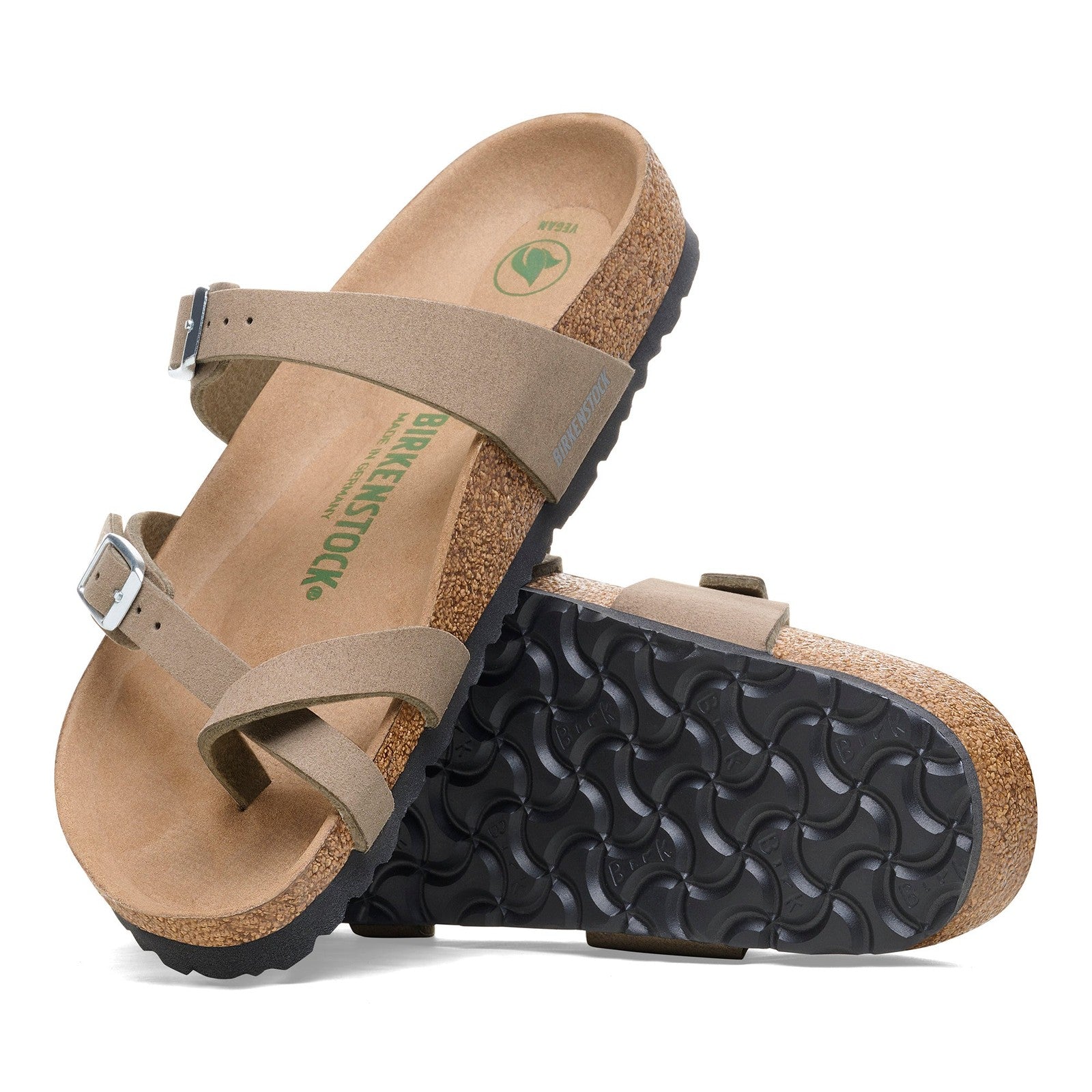 Birkenstock Mayari Vegan Grey Taupe Synthetic Regular - 1026702 | Blue Heeler Boots