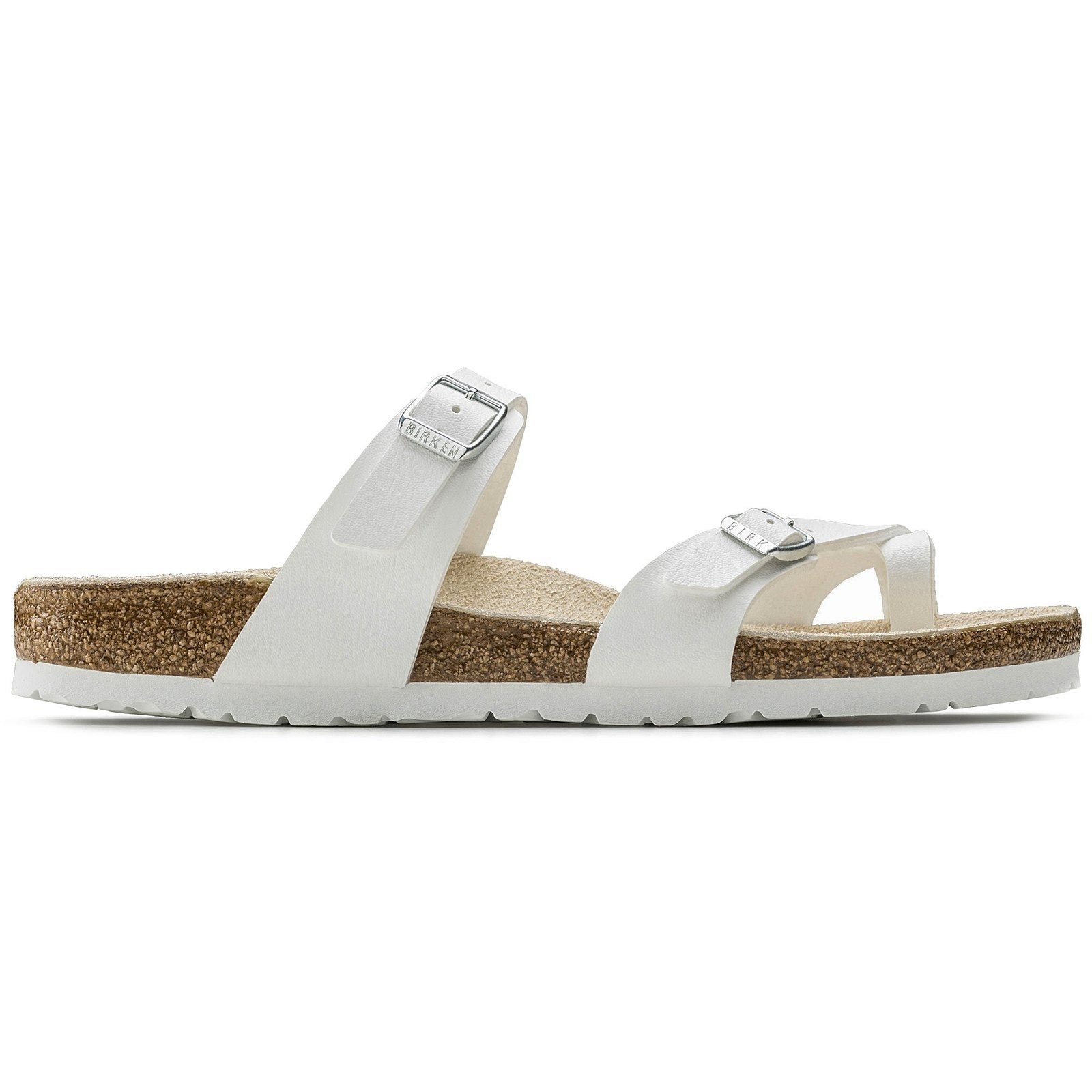 Birkenstock Mayari White Birko-Flor Narrow - 071053 | Blue Heeler Boots