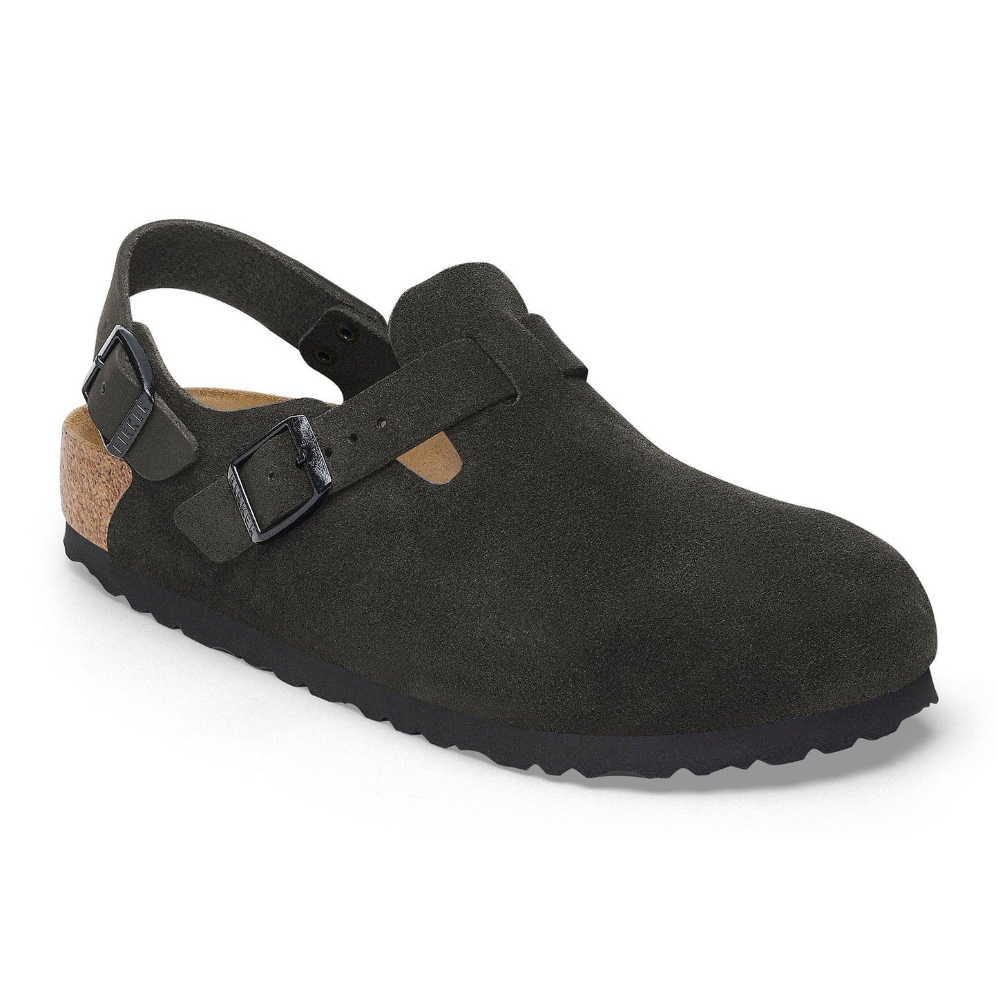 Birkenstock Tokio Black Suede Leather Regular - 1028337 | Blue Heeler Boots