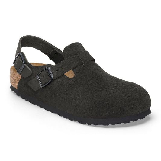 Birkenstock Tokio Black Suede Leather Regular - 1028337 | Blue Heeler Boots