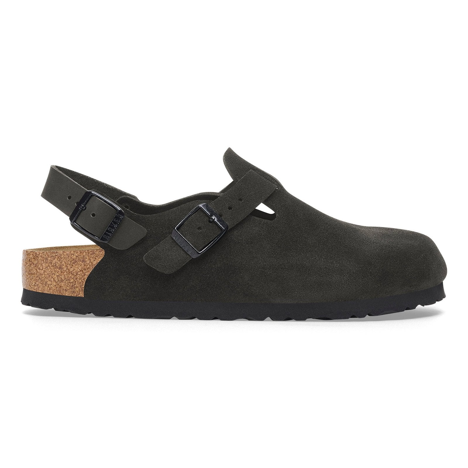 Birkenstock Tokio Black Suede Leather Regular - 1028337 | Blue Heeler Boots