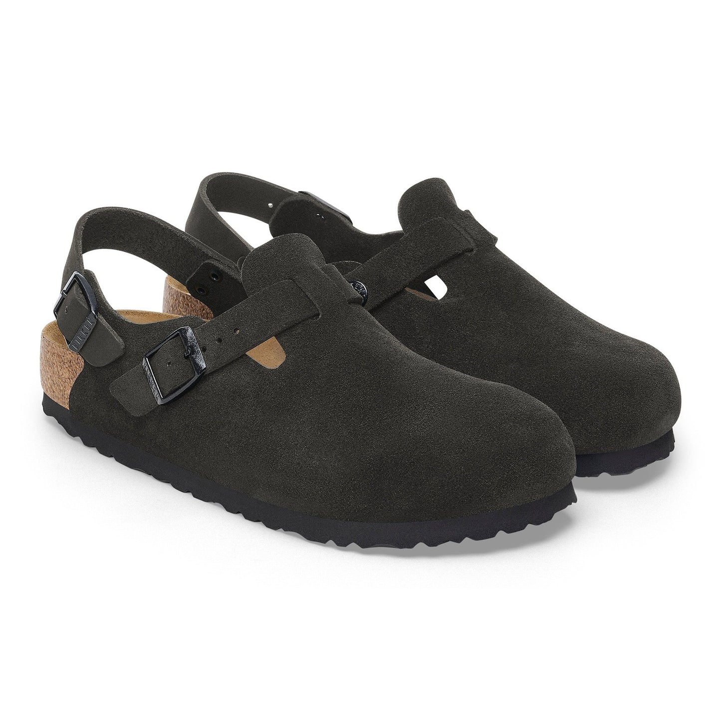 Birkenstock Tokio Black Suede Leather Regular - 1028337 | Blue Heeler Boots