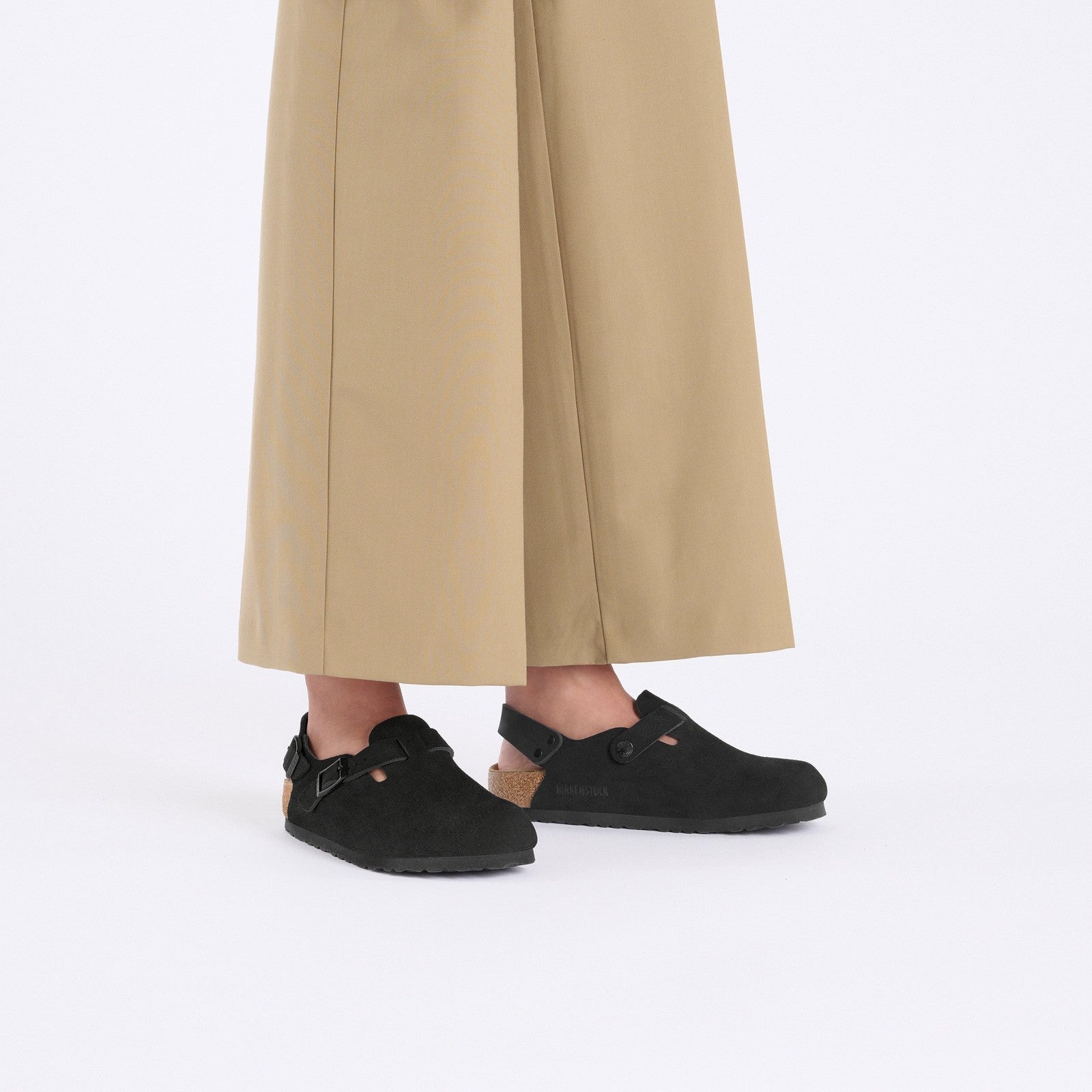 Birkenstock Tokio Black Suede Leather Regular - 1028337 | Blue Heeler Boots