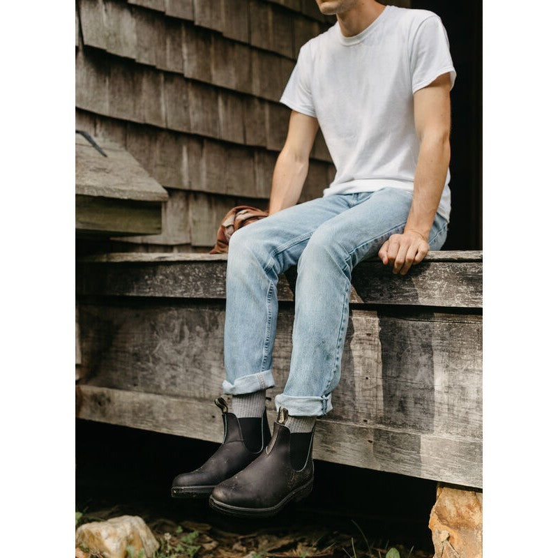 Blundstone Black Elastic Side Boot 510 | Blue Heeler Boots