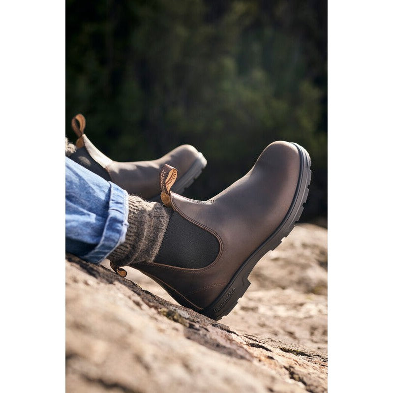 Blundstone Brown Premium Water-Resistant Nubuck Leather Elastic Side Boot - 2340 | Blue Heeler Boots