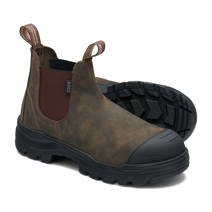 Blundstone RotoFlex Rustic Brown Water Resistant Nubuck Elastic