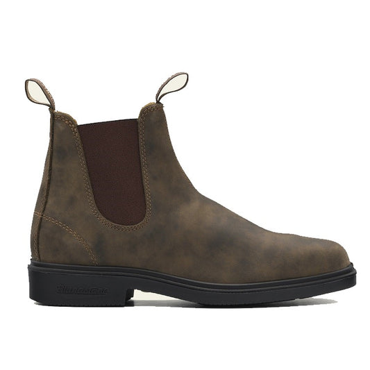 Blundstone Rustic Chelsea Brown Elastic Side Dress Boot 1306 | Blue Heeler Boots