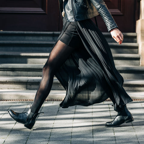 Skirt Blundstone Heeled Boots Blundstone Women's Black Heritage