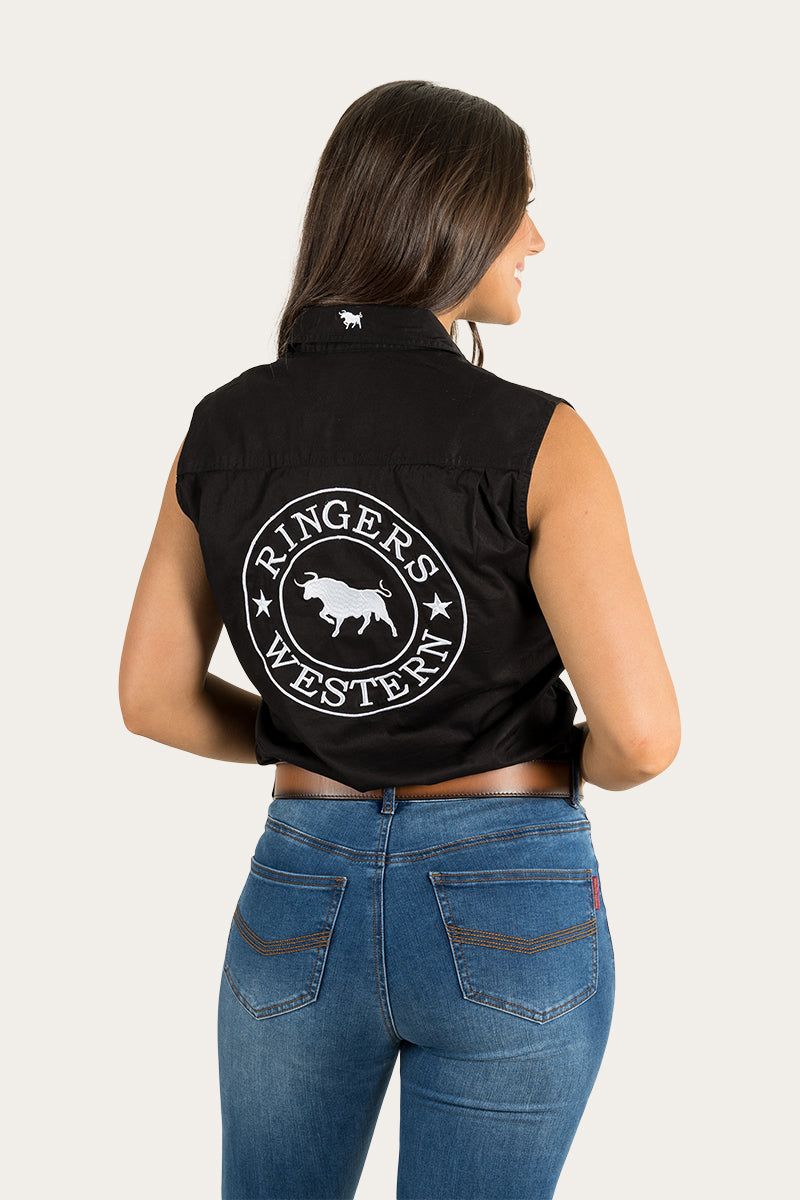 Signature Jillaroo Womens Sleeveless Work Shirt - 220210991 | Blue Heeler Boots