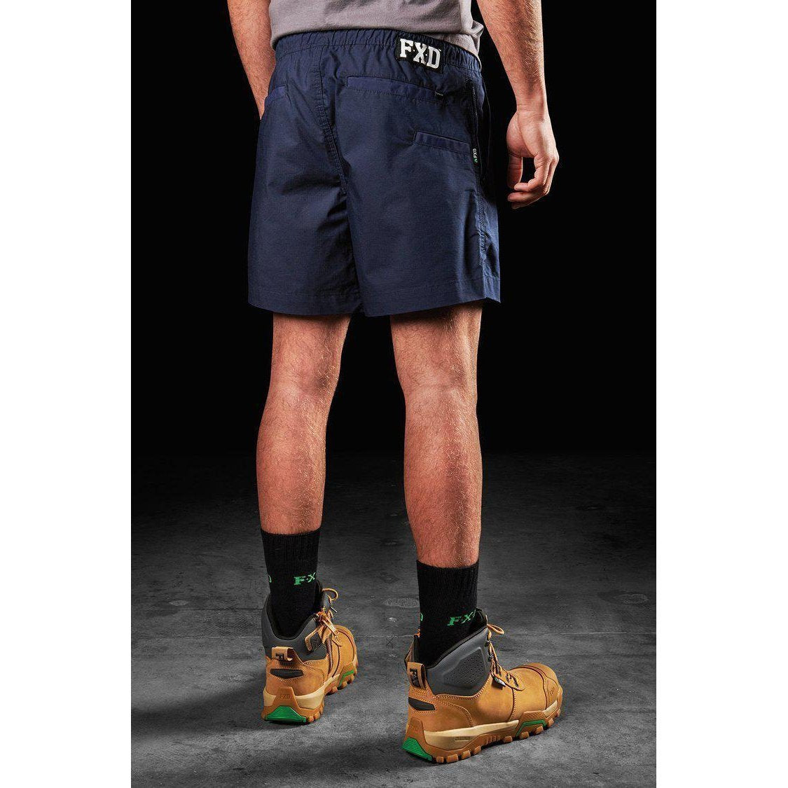 FXD Repreve Stretch Elastic Waist Work Shorts - WS-4 | Blue Heeler Boots