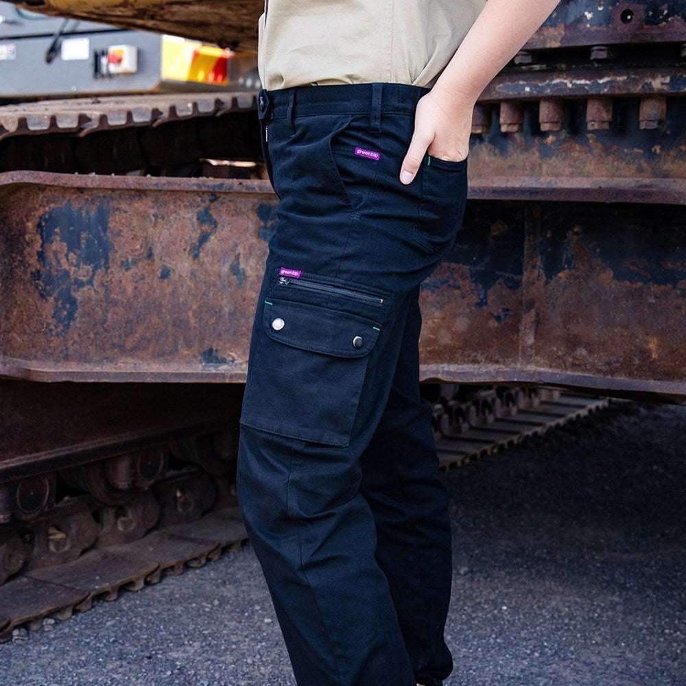 Green Hip Womens Pants Give Cargo Regular P-GCAR-R | Blue Heeler Boots