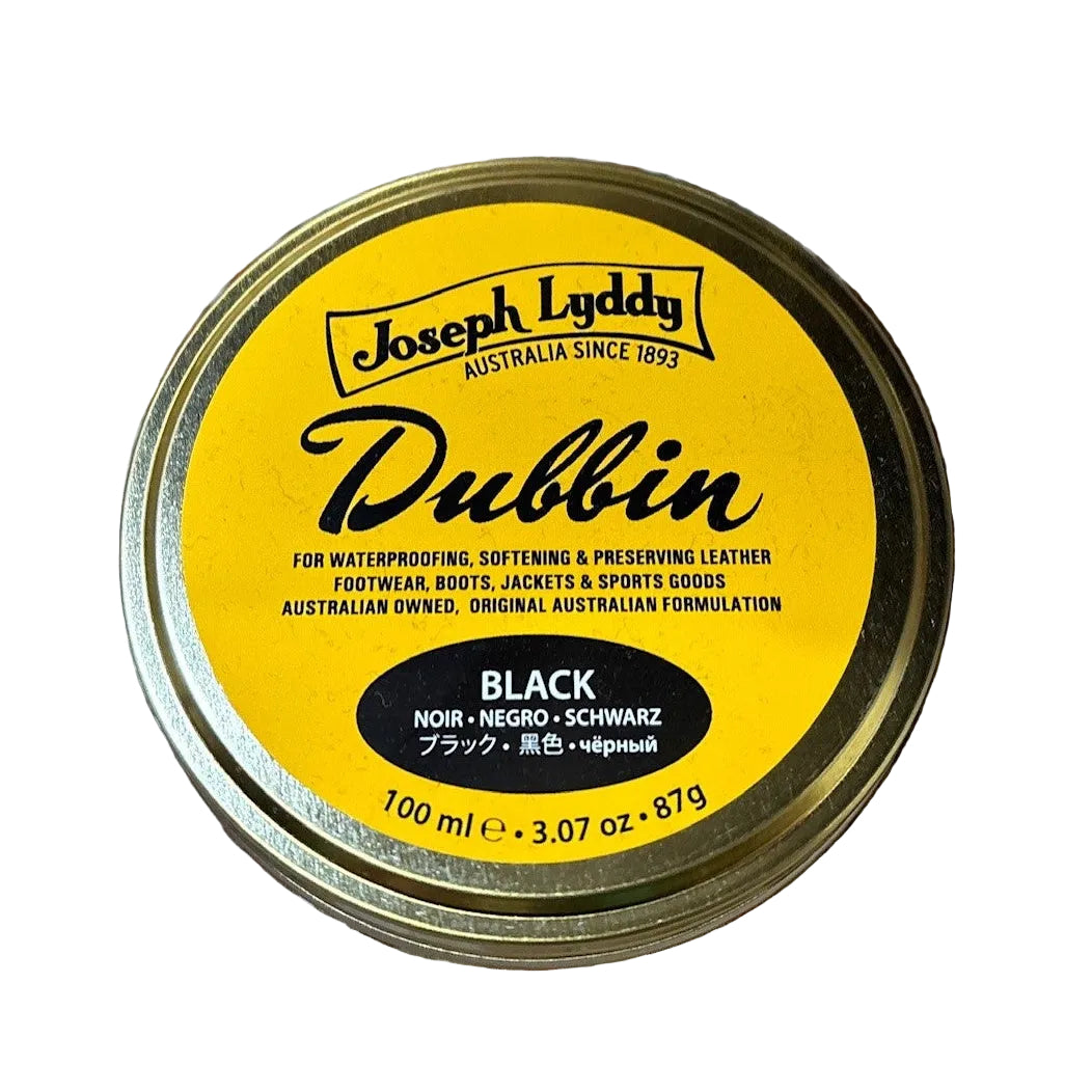 Joseph Lyddy Dubbin, Black 125ml - JL0913125 | Blue Heeler Boots