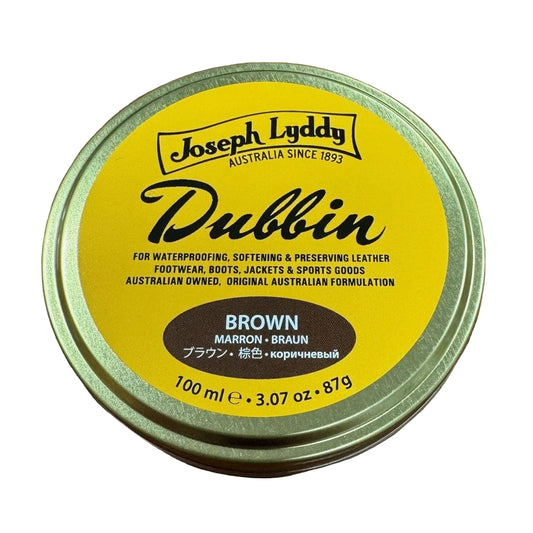 Joseph Lyddy Dubbin, Brown 100ml - JL0918125 | Blue Heeler Boots