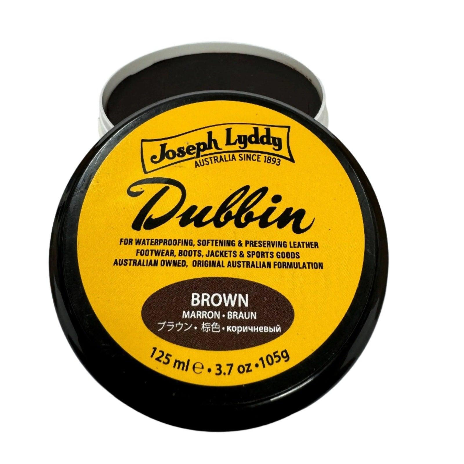 Joseph Lyddy Dubbin, Brown 125ml - JL0918125 | Blue Heeler Boots