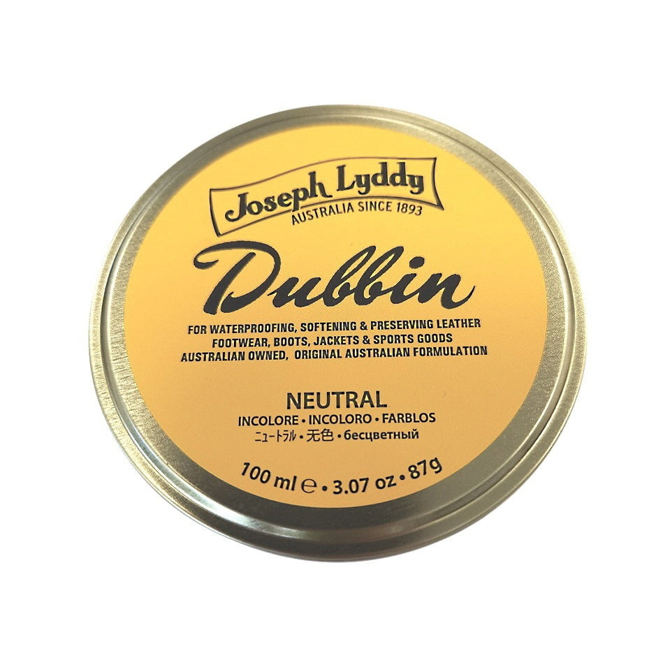 Joseph Lyddy Dubbin, Neutral 100ml - JL0970125 | Blue Heeler Boots