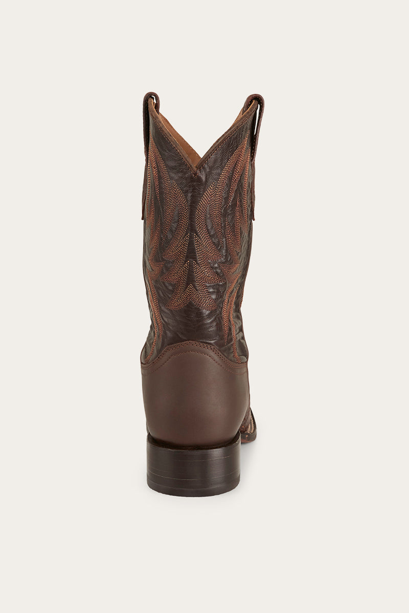 Ringers & Western Longreach Mens Saddle Boot - 519250103 | Blue Heeler Boots