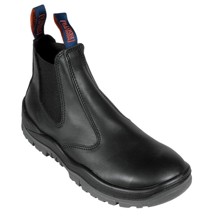 Mongrel 240020 - Black Kip Elastic Sided Boot | Blue Heeler Boots
