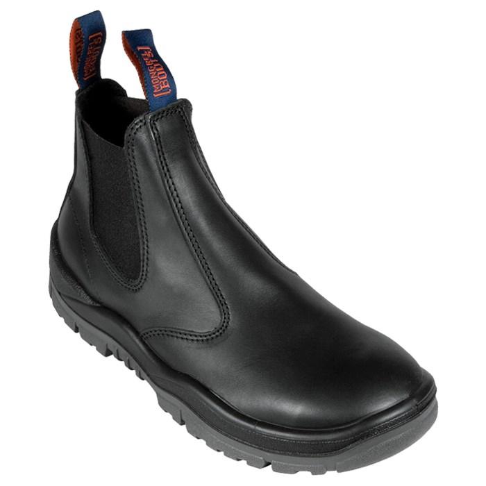 Mongrel Black Kip Elastic Sided Boot - 240020 blue-heeler-boots