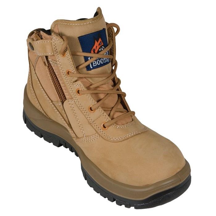 Women's Zip Sided Safety Boots
