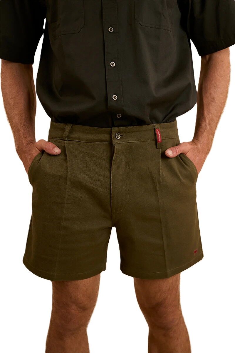 Ringers & Western Cloncurry Mens Heavyweight Work Short - 121104RW | Blue Heeler Boots