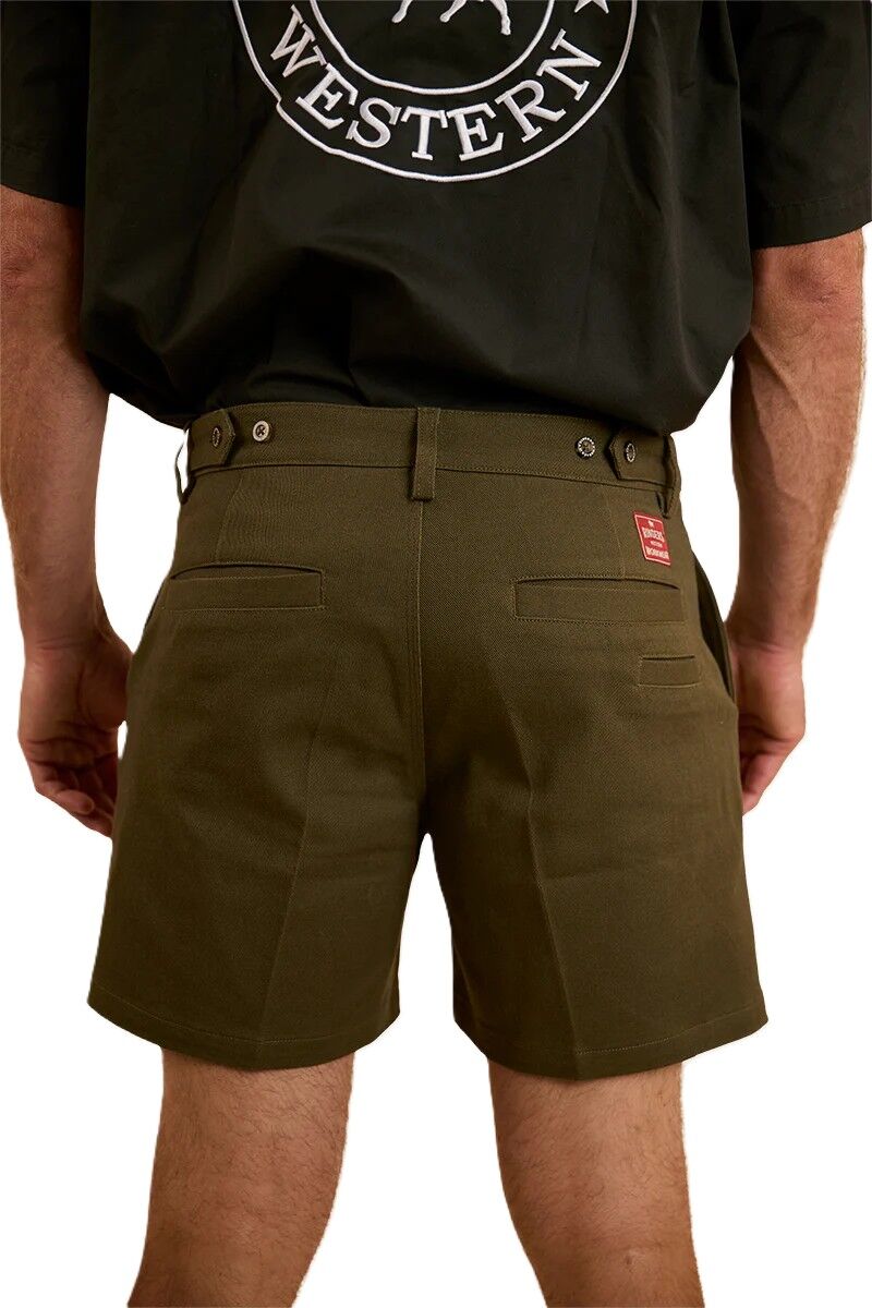 Ringers & Western Cloncurry Mens Heavyweight Work Short - 121104RW | Blue Heeler Boots