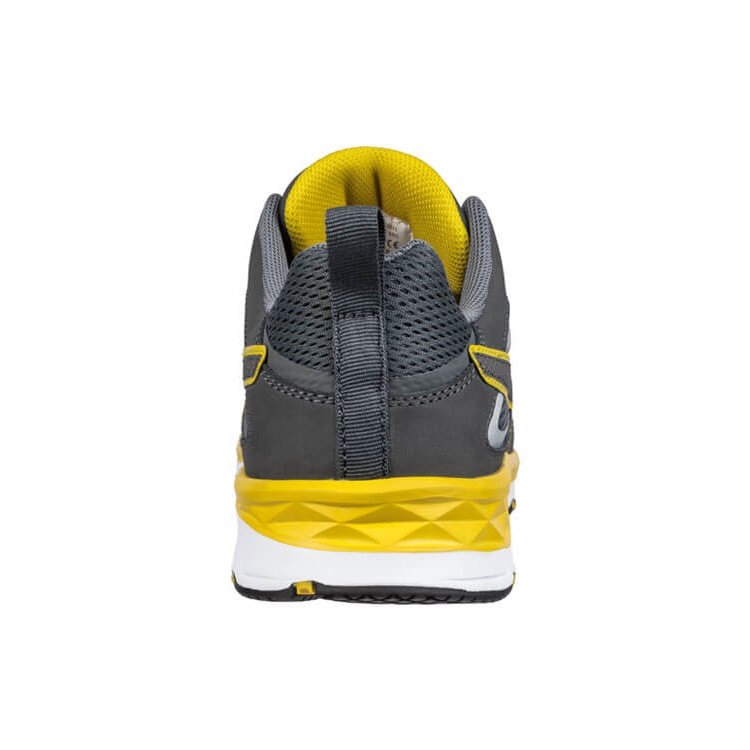 Nike grey best sale and yellow boots