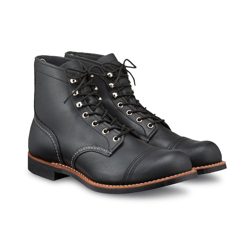 Redwing Iron Ranger, Black 8084 blue-heeler-boots