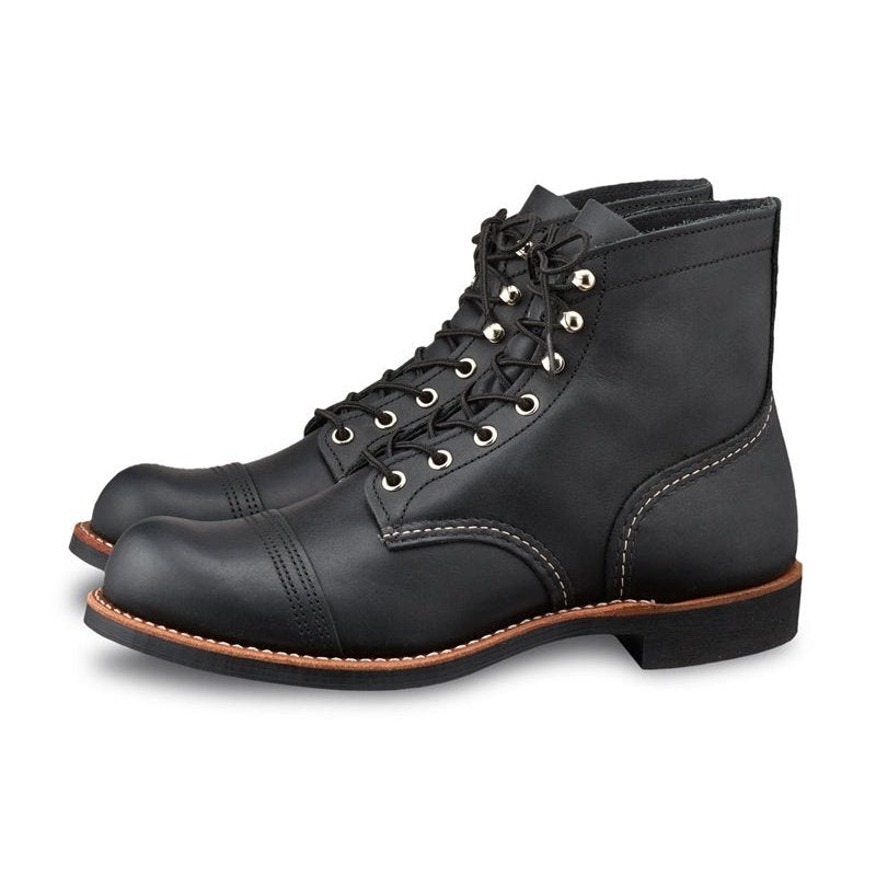 Black iron outlet ranger boots