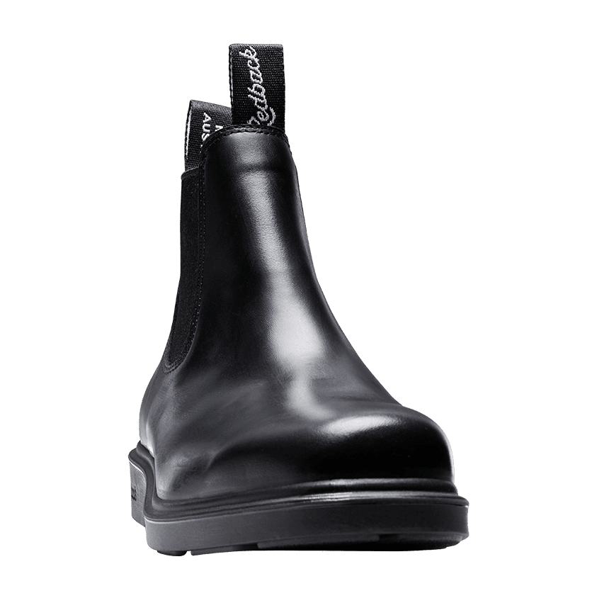 Redback Muster Elastic Sided Soft Toe Boot Black Giovani - lifestyle worn
