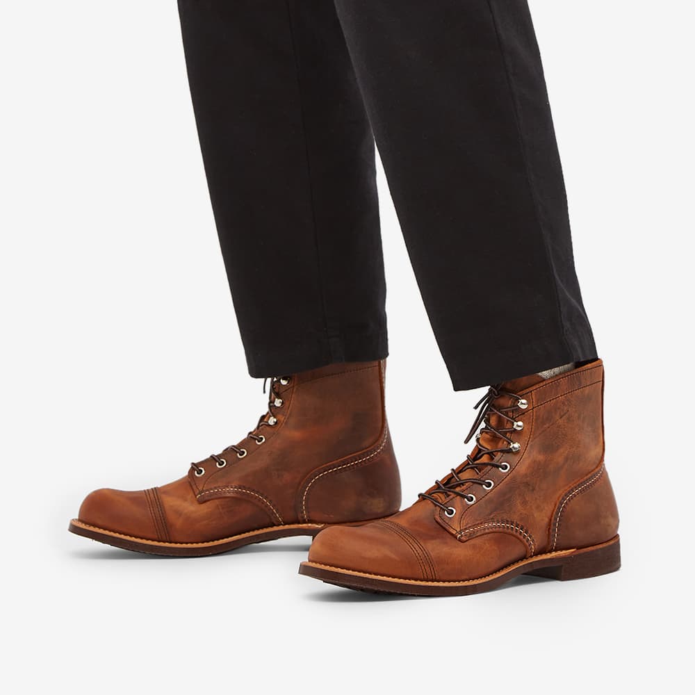 Iron ranger shop boots copper