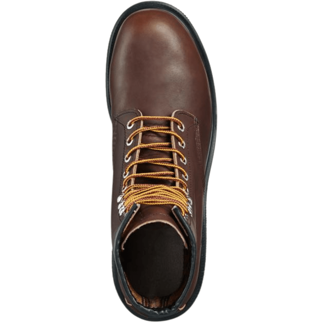 Redwing Steel Toe 8" Brown Lace Up 2233 blue-heeler-boots