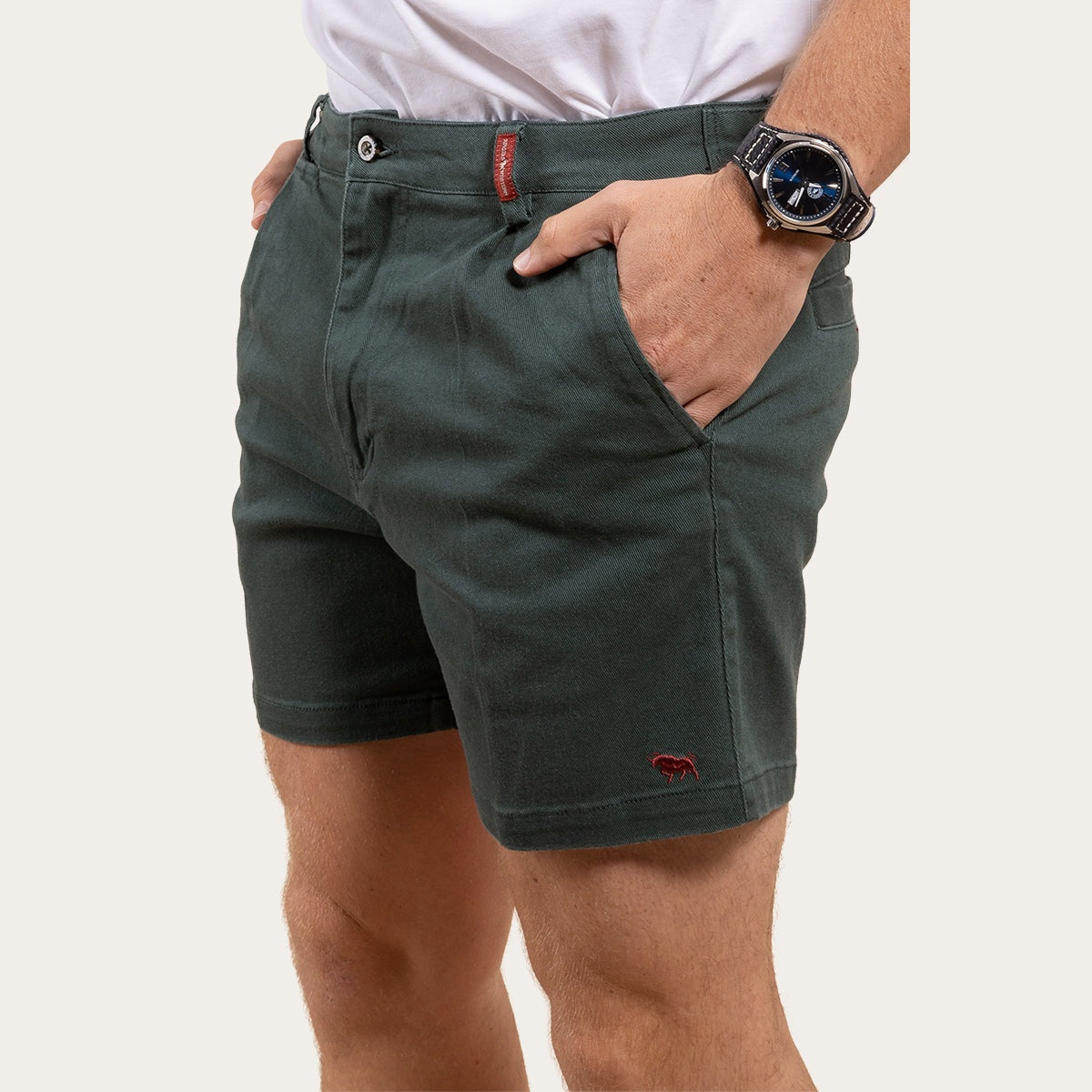 Ringers & Western Cloncurry Mens Heavyweight Work Short - 121104RW | Blue Heeler Boots