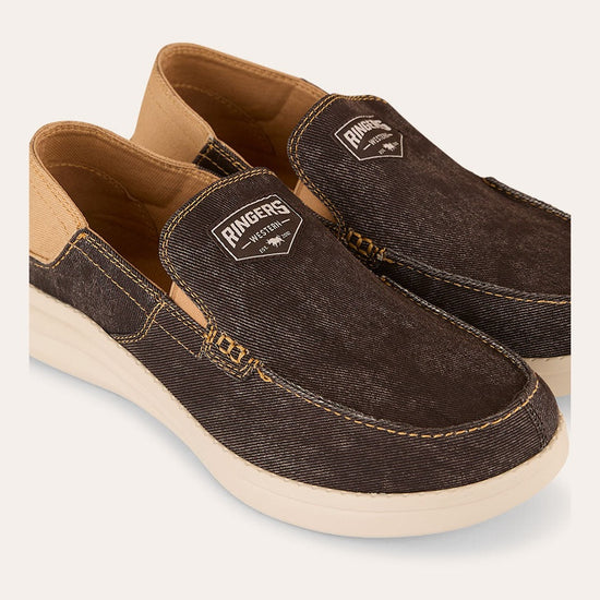 Ringers & Western Cruiza Slip-On - Dark Brown | Blue Heeler Boots