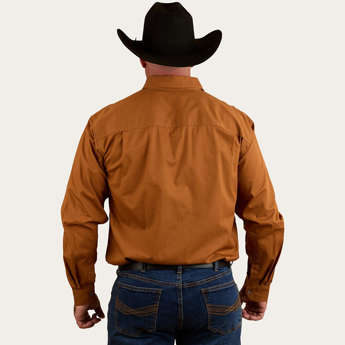 Ringers Western King River Full Button Work Shirt Tobacco - 171110001 | Blue Heeler Boots