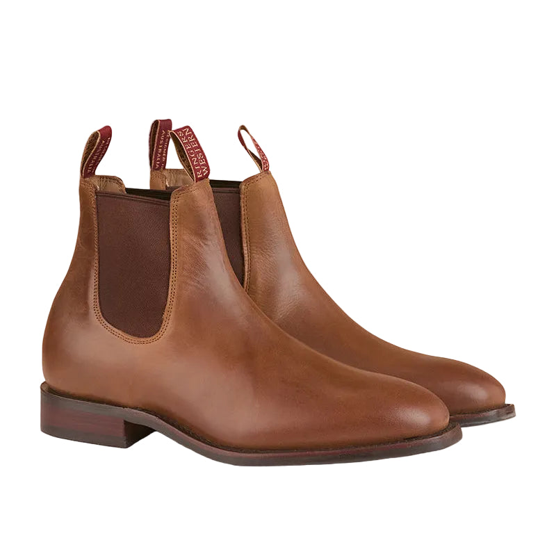 Ringers & Western New Kununurra Mens Boot - Burnt Brown | Blue Heeler Boots