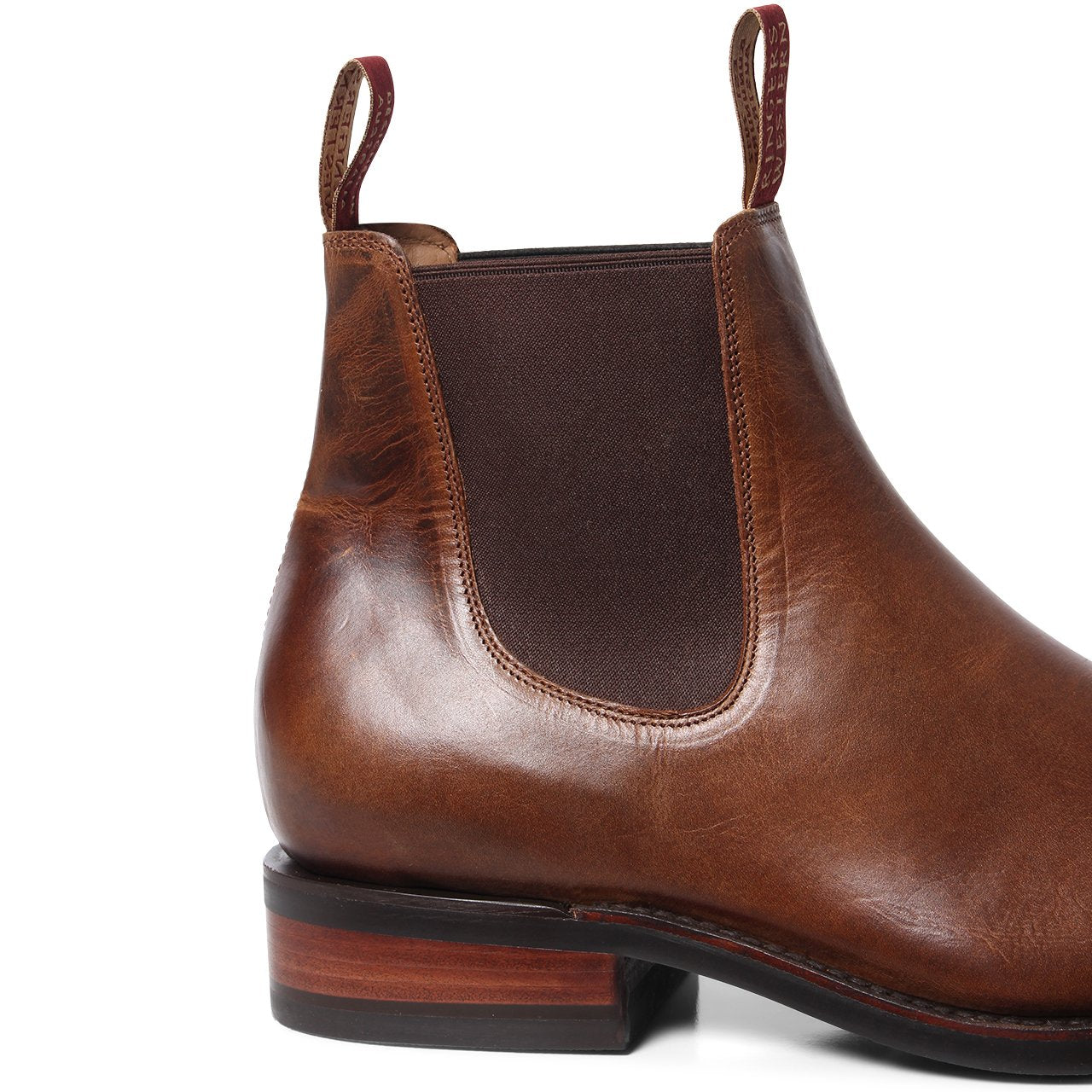 Ringers & Western New Kununurra Mens Boot - Burnt Brown | Blue Heeler Boots