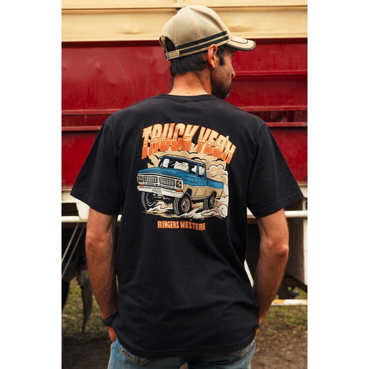 Ringers & Western Truck Yeah Mens Loose Fit T-Shirt - 125032RW | Blue Heeler Boots
