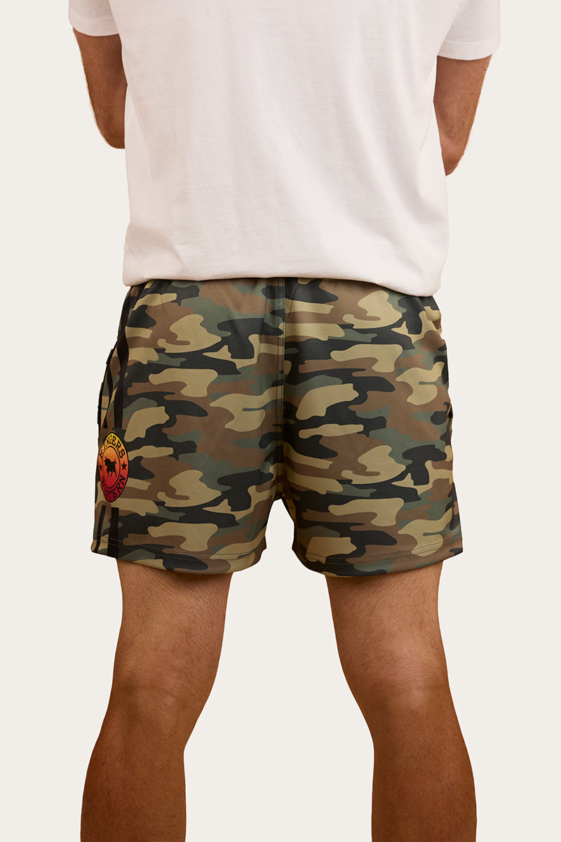 Ringers & Western Ringers Footy Short - Camo - 123049RW | Blue Heeler Boots