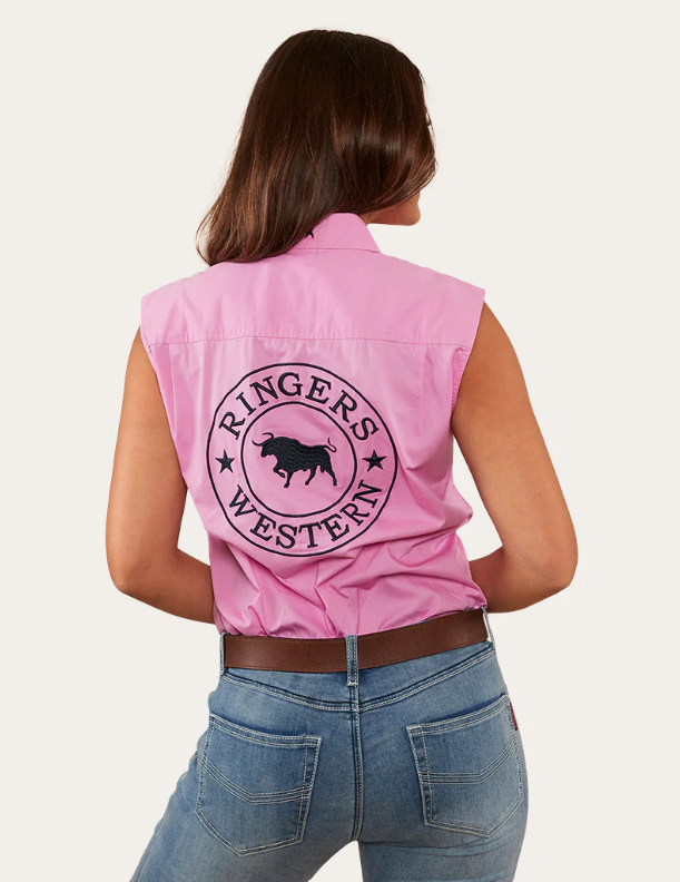 Signature Jillaroo Womens Sleeveless Work Shirt - 220210991 | Blue Heeler Boots