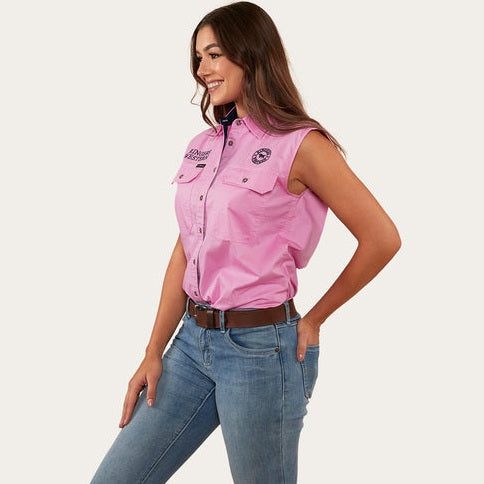 Signature Jillaroo Womens Sleeveless Work Shirt - 220210991 | Blue Heeler Boots