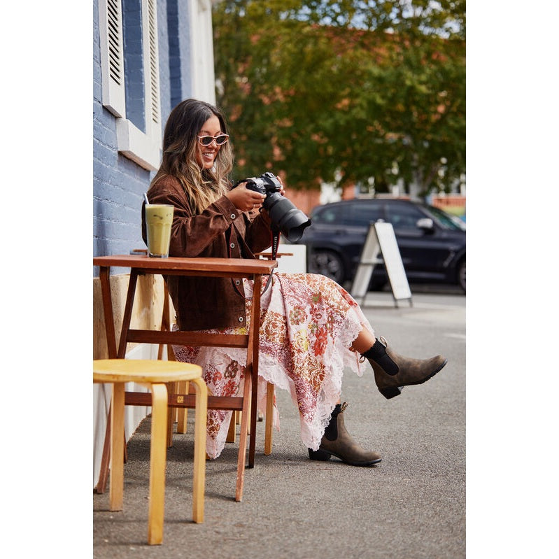 Women's Elastic Sided Heel Boot - 1677 | Blue Heeler Boots