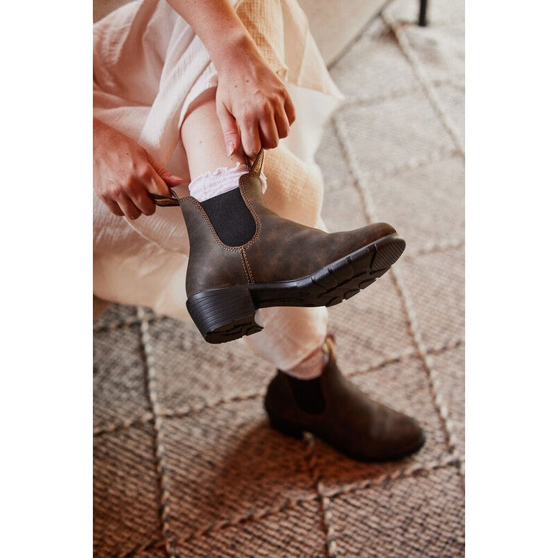 Women's Elastic Sided Heel Boot - 1677 | Blue Heeler Boots