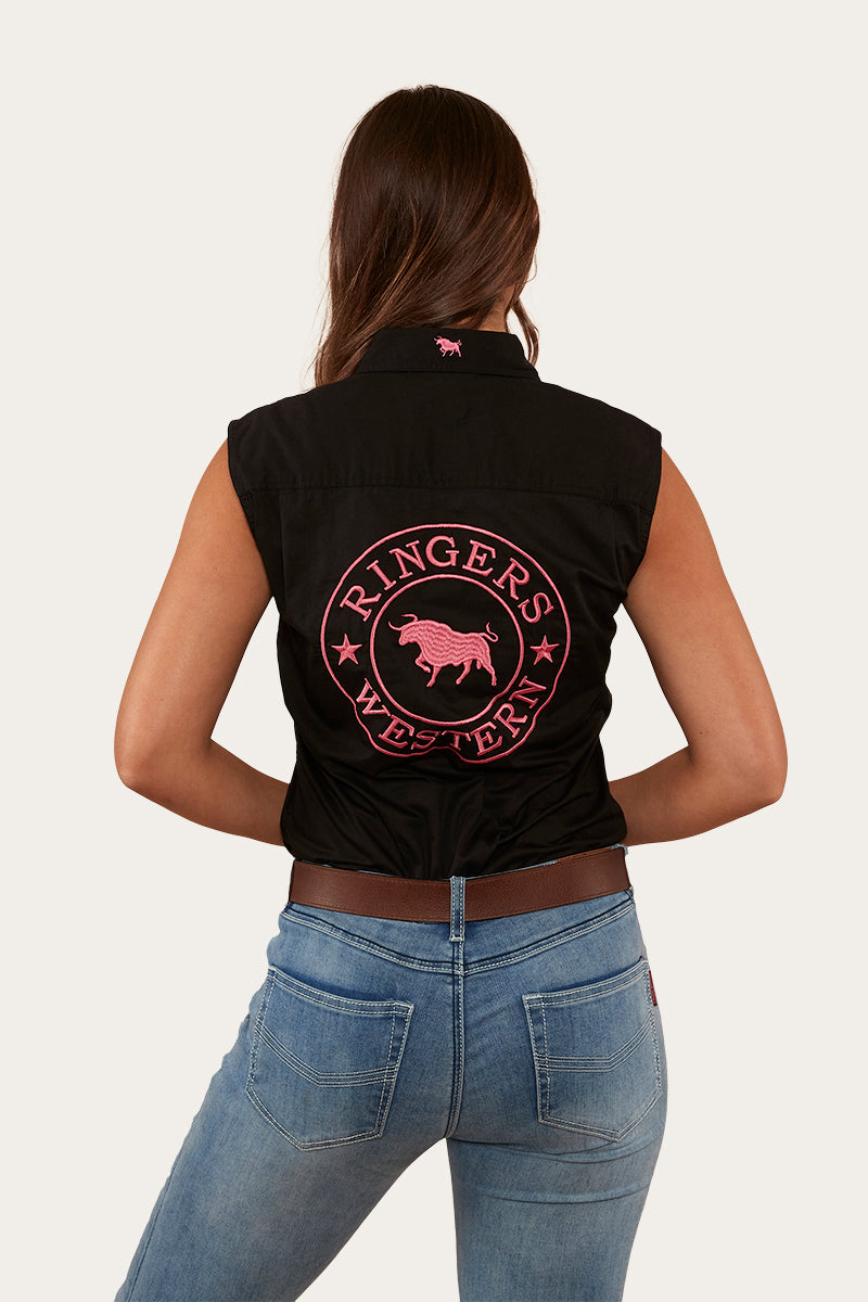 Signature Jillaroo Womens Sleeveless Work Shirt - 220210991 | Blue Heeler Boots